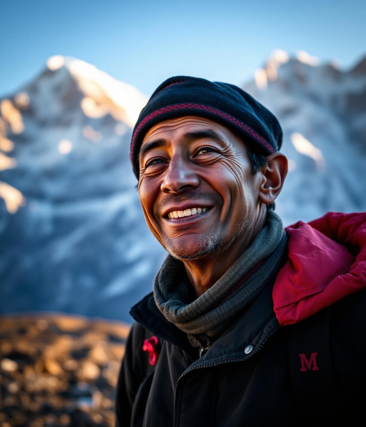 Nepali Sherpa mountain guide